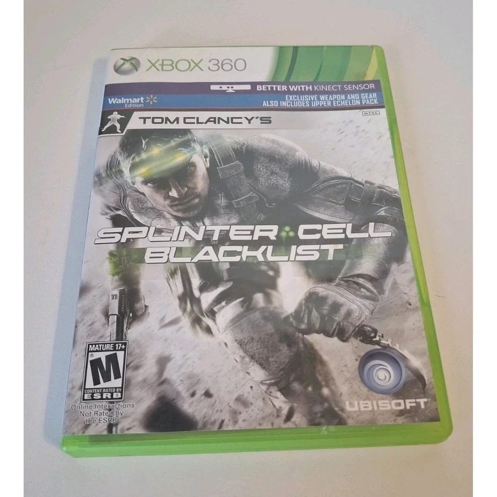 Tom Clancys Splinter Cell Blacklist Xbox 360 Discs Complete
